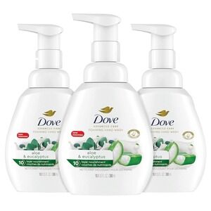 Dove - Advanced Care Foaming Hand Wash 10.1oz 3 Pack Aloe